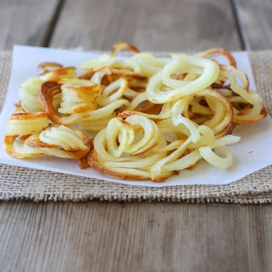 Baked Truffle Curly Fries