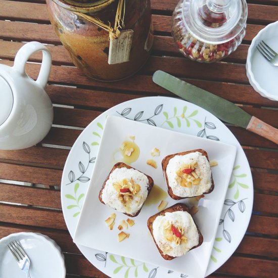 Healthy Gluten Free Carrot Cake