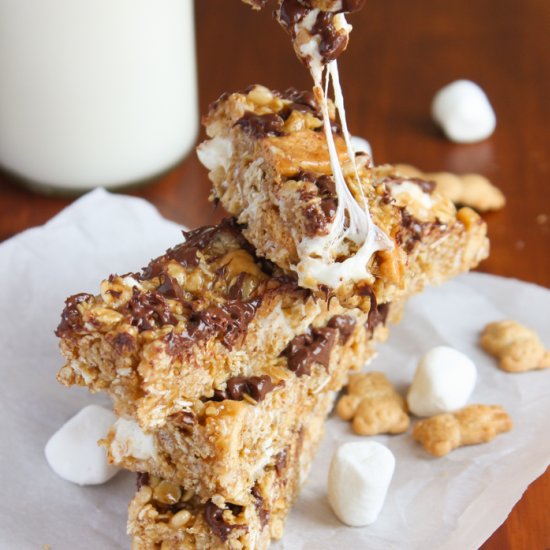 S’mores Granola Bars