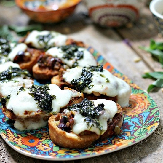 Olive Tapenade Bruschetta