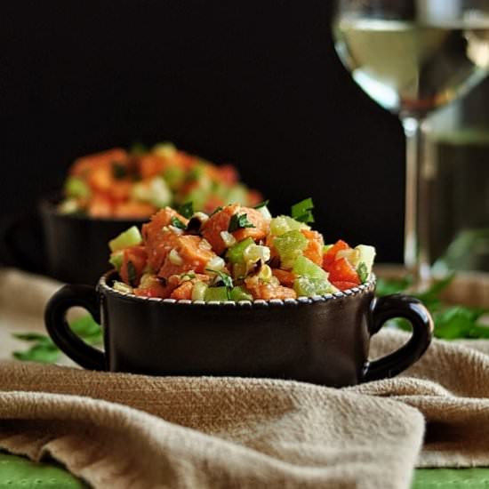 Sweet Potato Salad with Miso