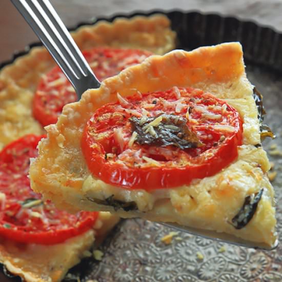 Heirloom Tomato Tart