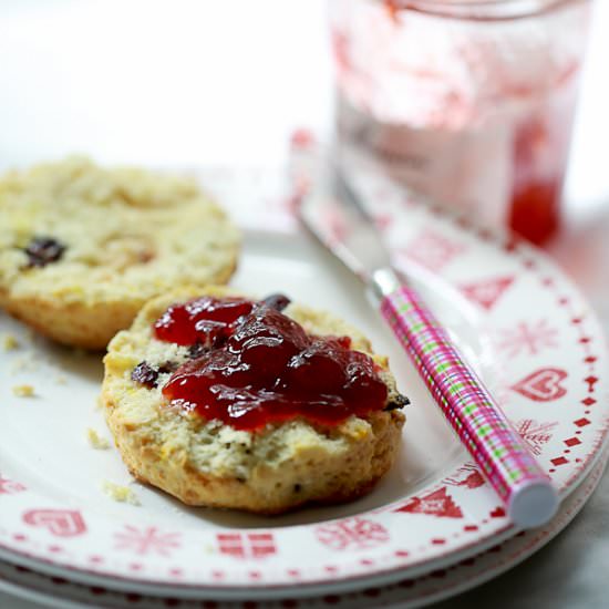 Cranberry scones