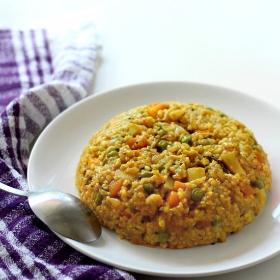 Masala Daliya Khichdi