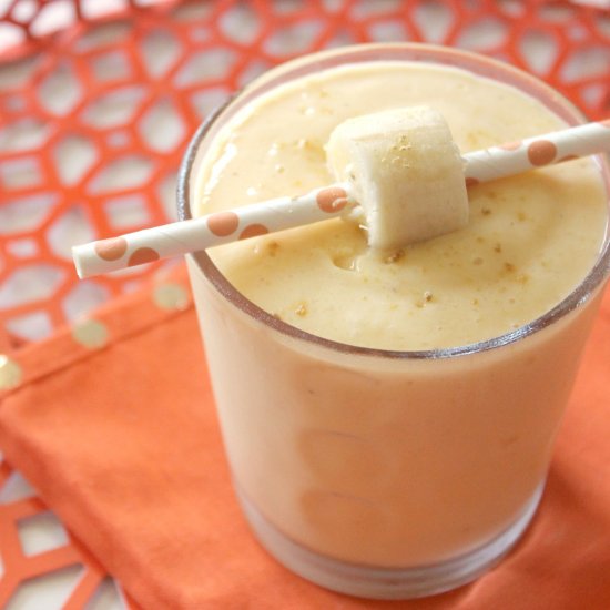 Mango Banana Ginger Lassi