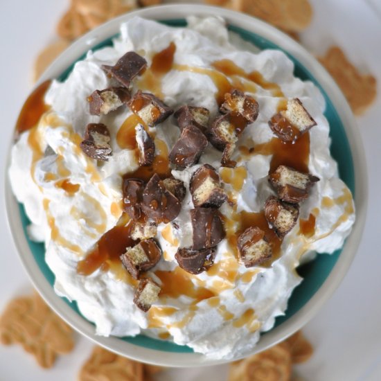 Three Ingredient TWIX Dip