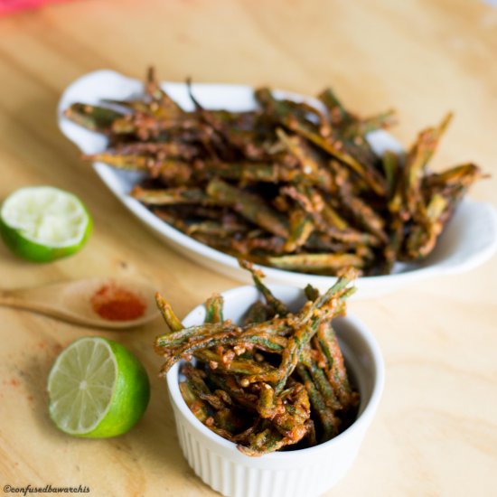 Kurkuri Masala Bhindi