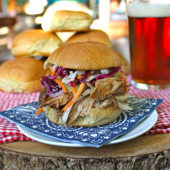 North Carolina Pulled Pork Sliders