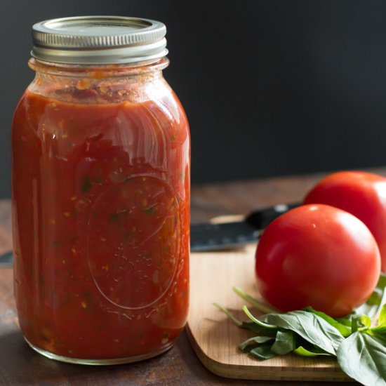 Homemade Tomato Sauce