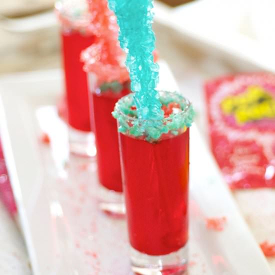 Pop Rocks Jell-O shots