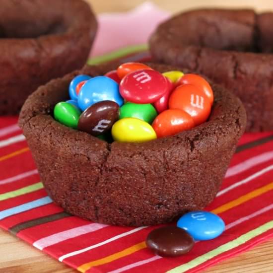 Double Chocolate Cookie Cups