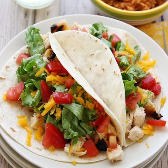 Margarita Chicken Tacos