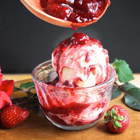 Summer Strawberry Sauce