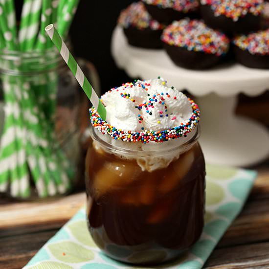 Sprinkled Doughnut Coffee