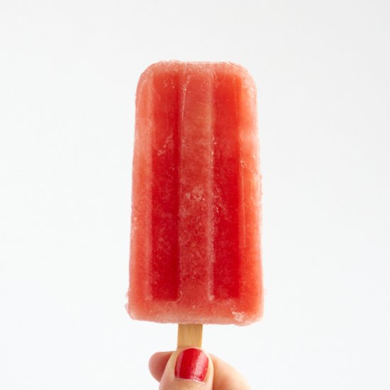 Watermelon ice pops