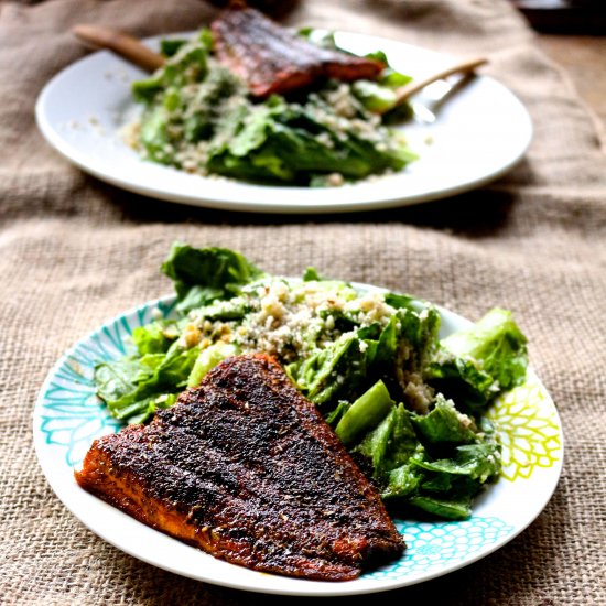 Blackened Cajun Salmon