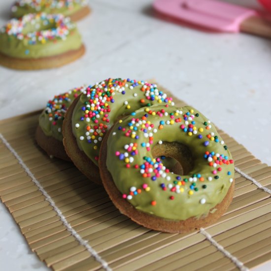 Green Tea Donuts