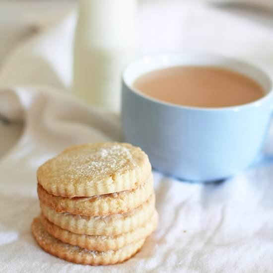 Orange vanilla sugar cookies