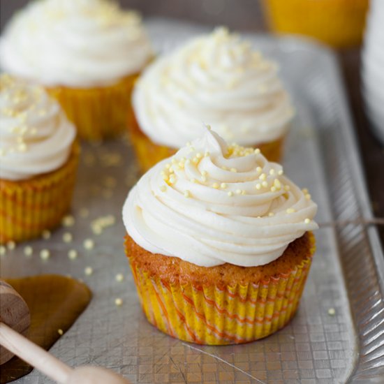 Honey Cupcakes