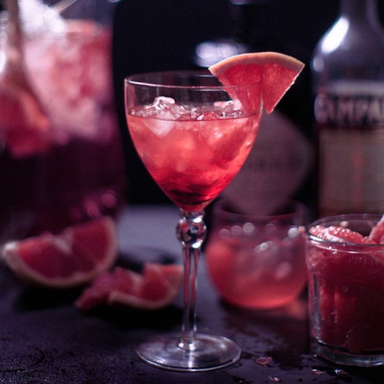 Grapefruit Negroni