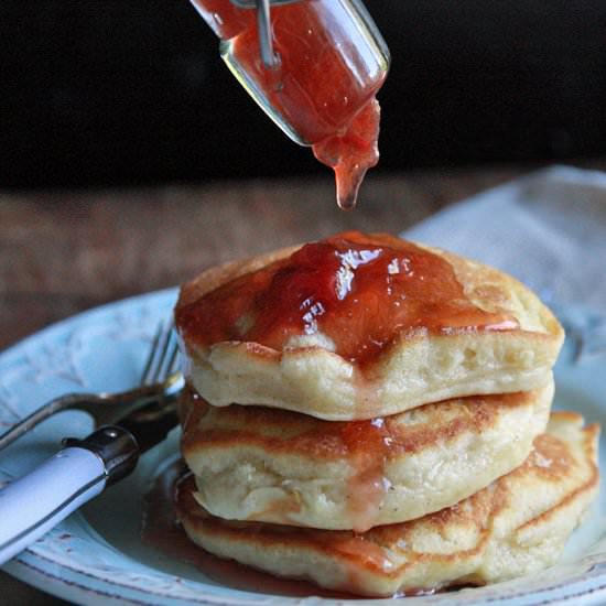 Rhubarb Ginger Syrup