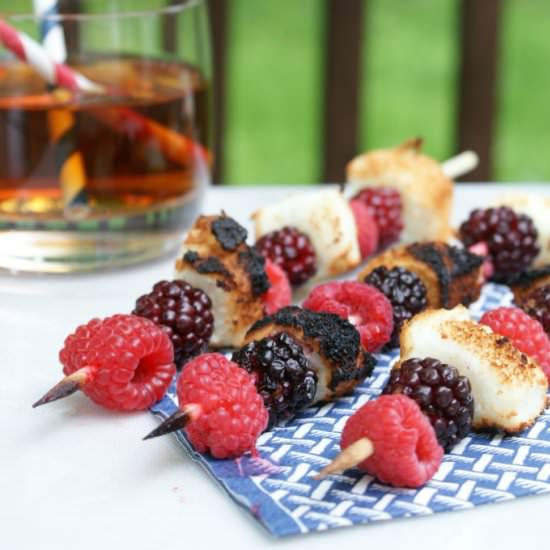 Grilled Angel Berry Skewers