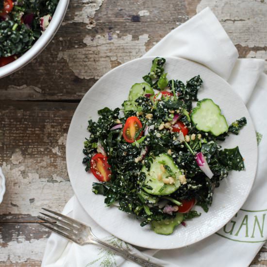 Kale Hemp Tabbouleh