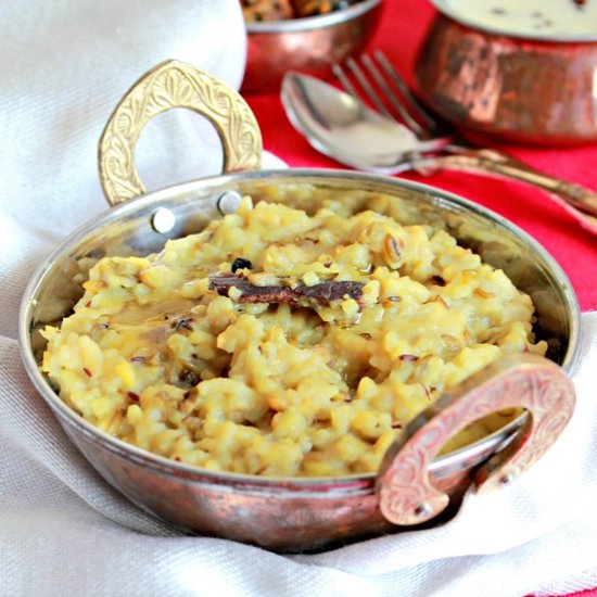 Khichdi, Rice And Lentils