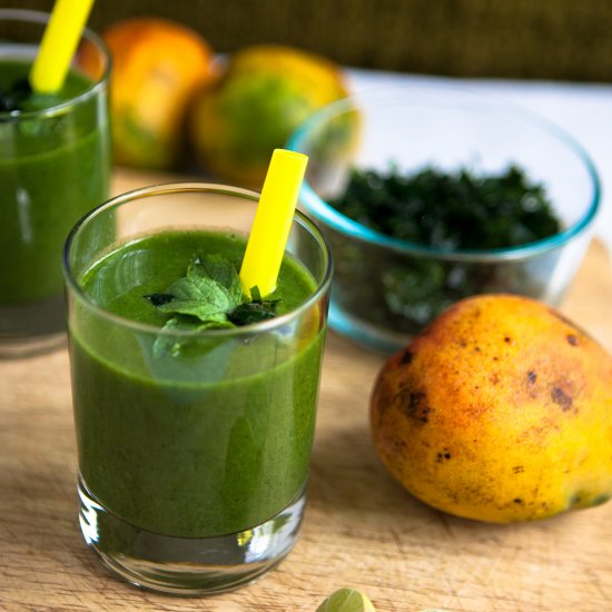 Pumpkin Leaves Smoothies