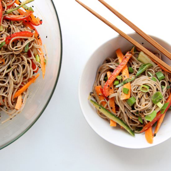 Soba Noodle Salad