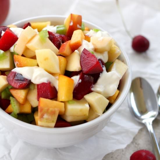 Stone Fruit Waldorf Salad