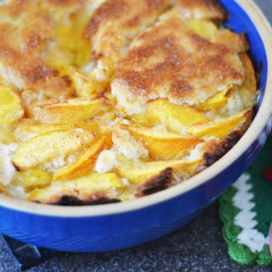 Easy Peach Cobbler