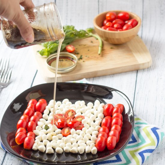 Caprese Salad for Canada Day