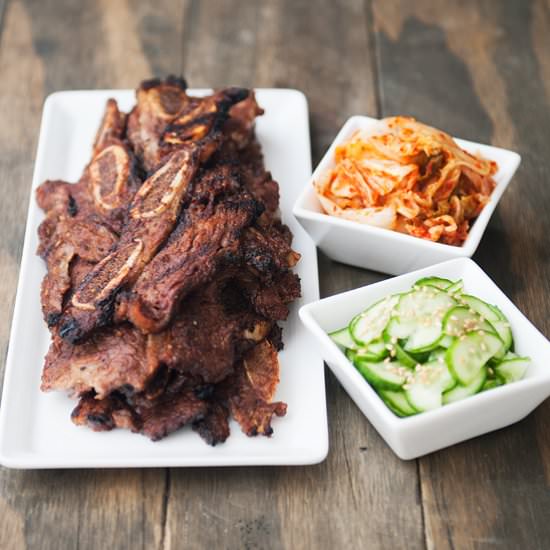 Galbi Korean BBQ Beef Short Ribs