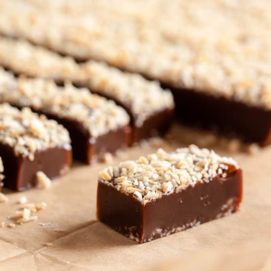 Chocolate Coconut Caramels