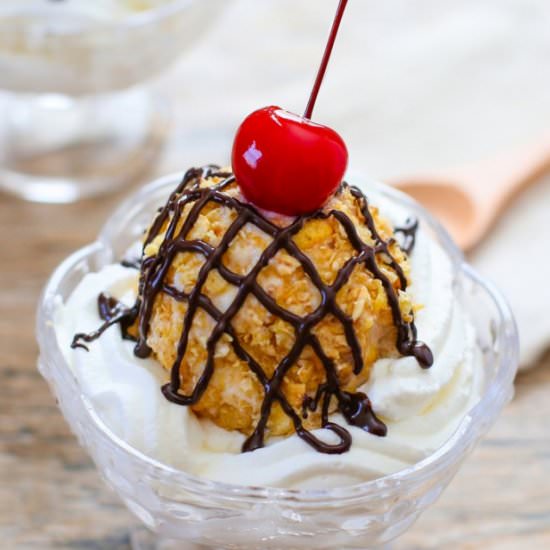 Mexican Fried Ice Cream