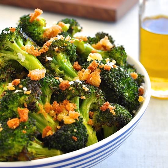 Roasted Broccoli Parmesan Pangritat