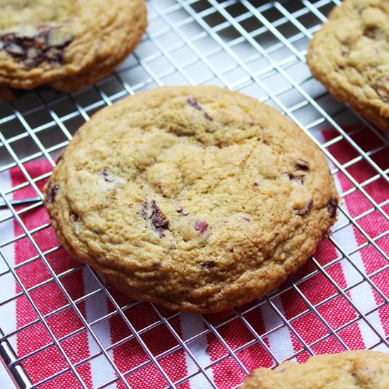 Chocolate & Almond Cookies