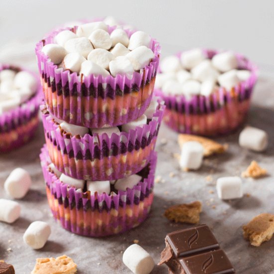 Mini S’mores Cheesecakes