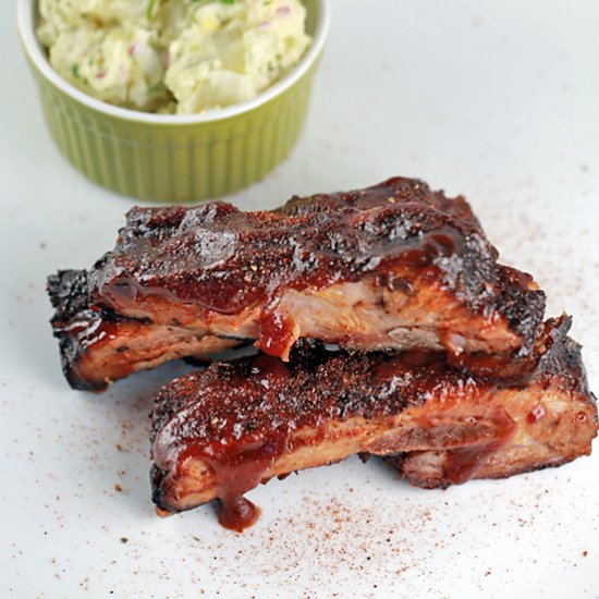 Memphis-Style Barbecue Pork Ribs