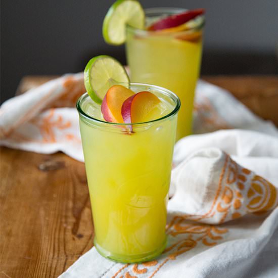 Ginger Peach Cooler