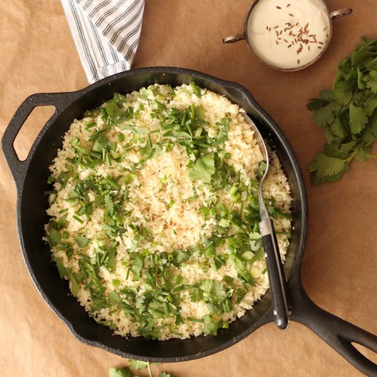 Herbed Cauliflower Couscous