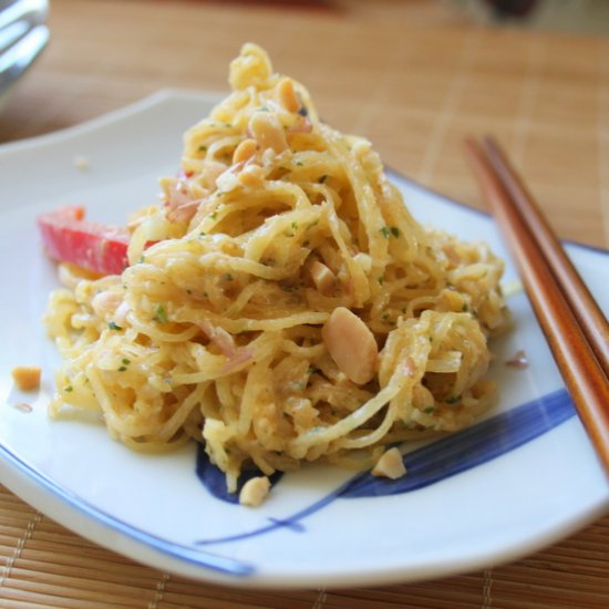 Thai Peanut Spaghetti Squash