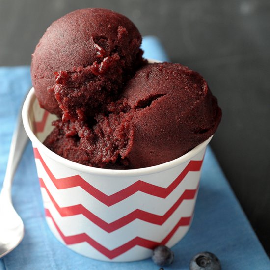 Blueberry Sorbet