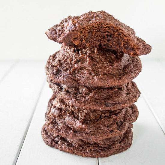 Chocolate-Chocolate Cookies