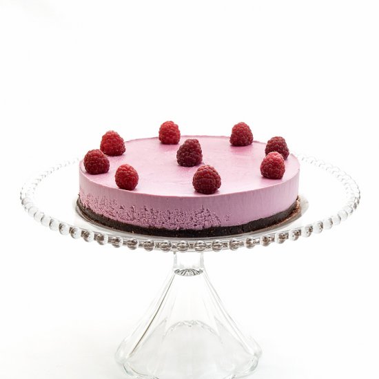 Raw Raspberry Cake