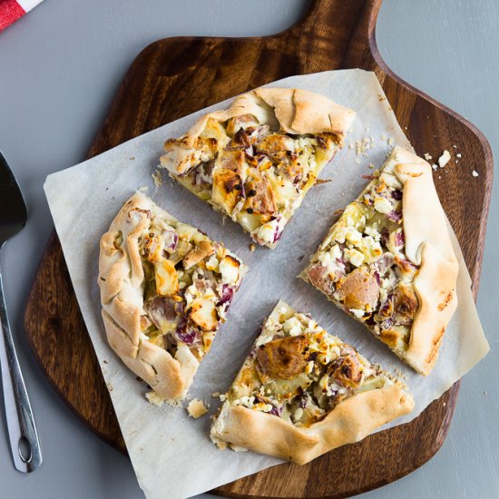 Red Potato Galette w/ Whipped Feta