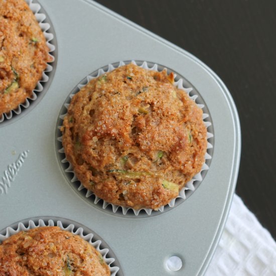 Maple Zucchini Muffins