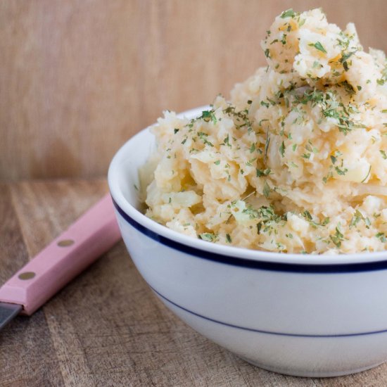 Creamy Mashed Cauliflower