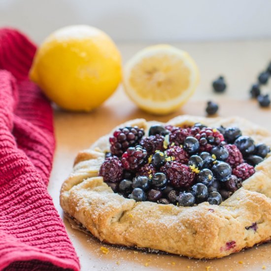 Blueberry Lemon Thyme Galette